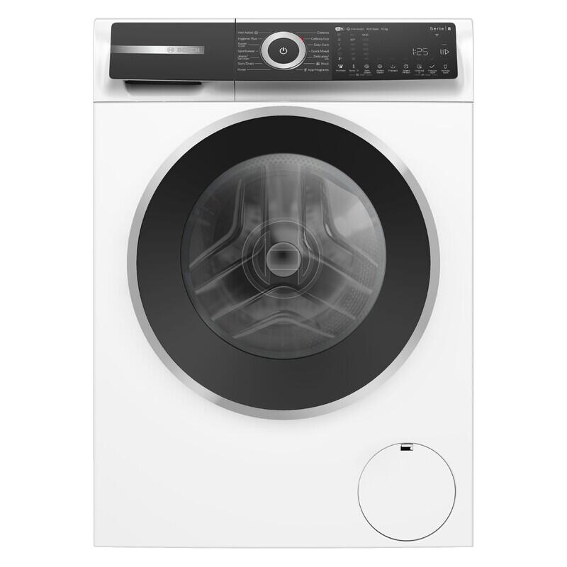 Bosch 10kg Front Load Washing Machine - White (Series 8)