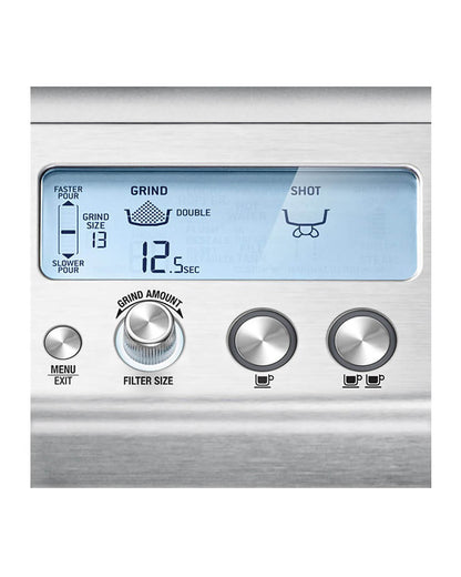 BREVILLE THE BARISTA PRO  MANUAL ESPRESSO  MACHINE  BRUSHED SS