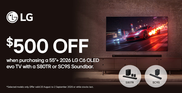 Bundle & Save $500 on selected LG TV & Soundbar Bundles
