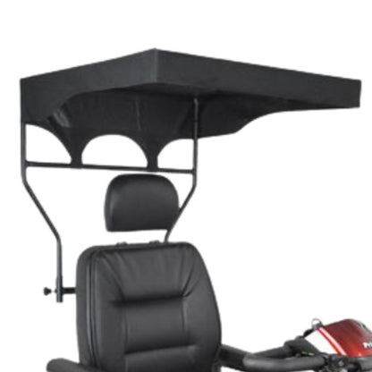 Top Gun Scooter Accessory Canopy and Frame - Black