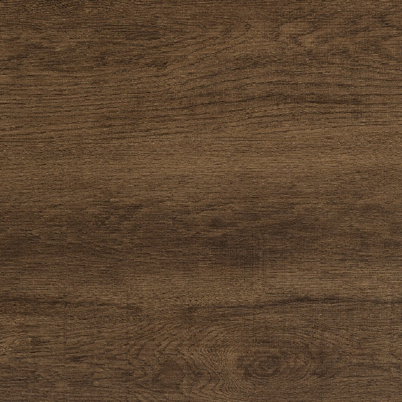 Capri 115cm Round Dining Table - Dark Oak/Black