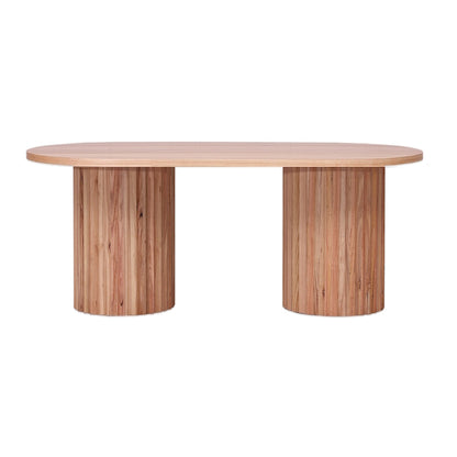 Caesar 210cm Dining Table - Messmate/Natural