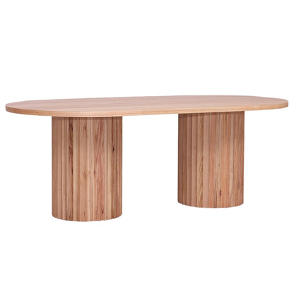 Caesar 210cm Dining Table - Messmate/Natural