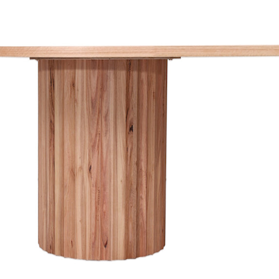 Caesar 210cm Dining Table - Messmate/Natural