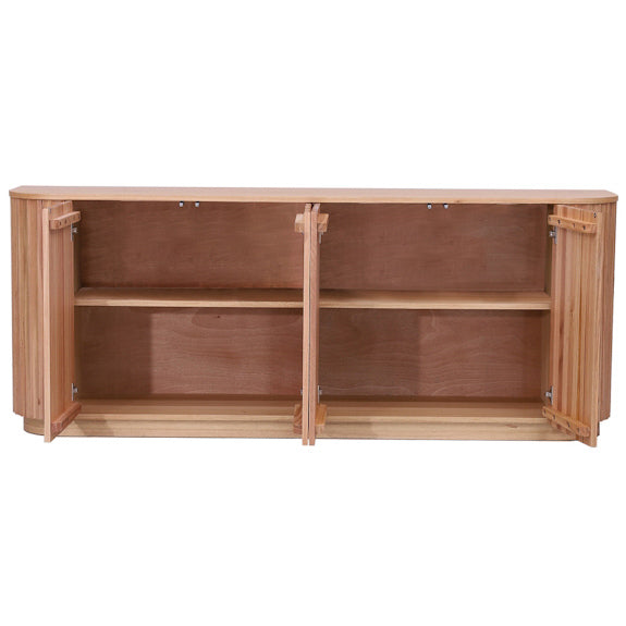 Caesar 2062mm Timber Buffet - Messmate/Natural