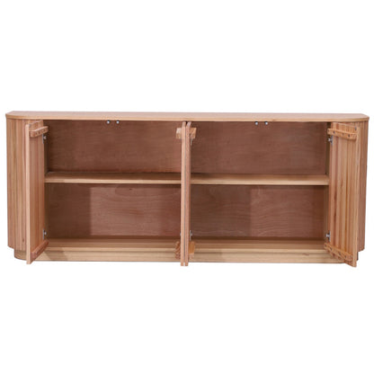 Caesar 2062mm Timber Buffet - Messmate/Natural