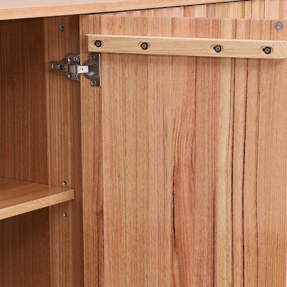 Caesar 2062mm Timber Buffet - Messmate/Natural