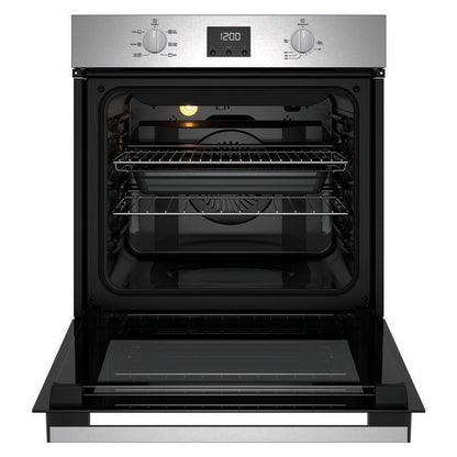 Chef 60cm 6 Function Oven with Airfry and 10A Plug - Stainless Steel