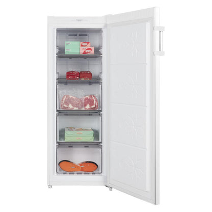 CHiQ 166L Hybrid Vertical Frost Free Fridge/Freezer - White