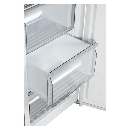 CHiQ 166L Hybrid Vertical Frost Free Fridge/Freezer - White