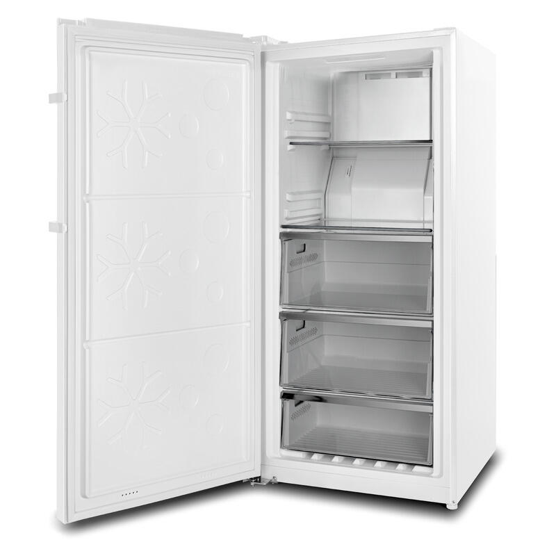CHiQ 311L Inverter Left Hinge Hybrid Vertical Fridge/Freezer - White