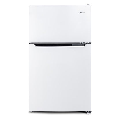 ChiQ 86L Top Mount Fridge Freezer - White