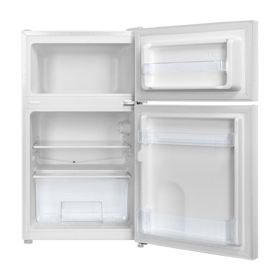 ChiQ 86L Top Mount Fridge Freezer - White