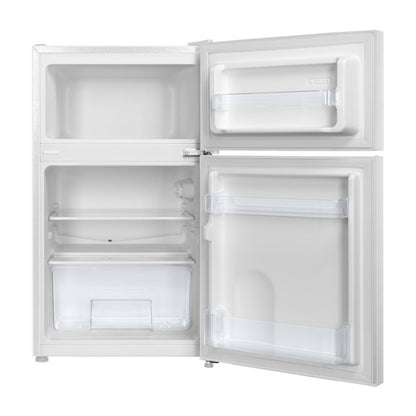 ChiQ 86L Top Mount Fridge Freezer - White