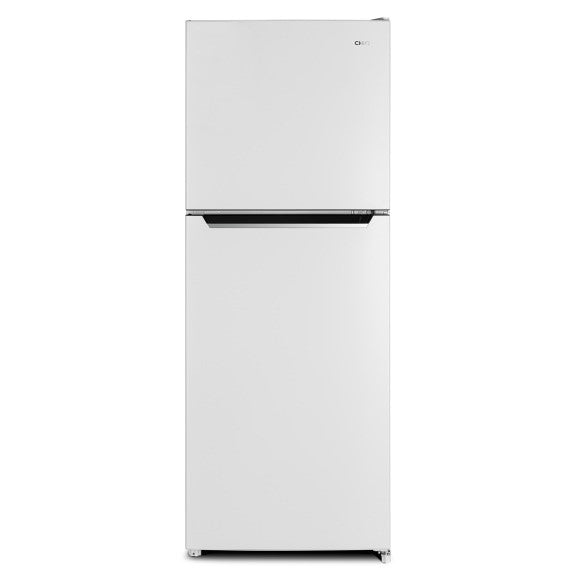 CHiQ 202L Top Mount Fridge Freezer- White