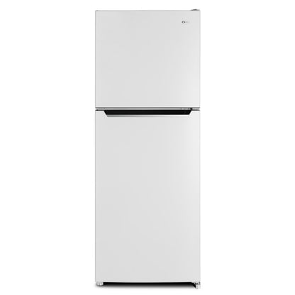 CHiQ 202L Top Mount Fridge Freezer- White