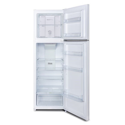 CHiQ 255L Top Mount Fridge Freezer - White