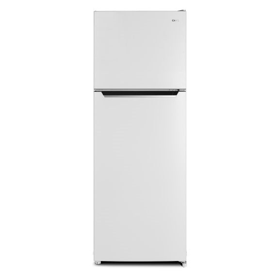 CHiQ 348L Top Mount Fridge Freezer - White