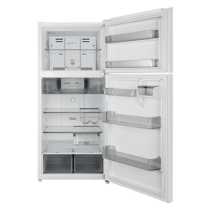 CHiQ 515L Top Mount Fridge Freezer - White