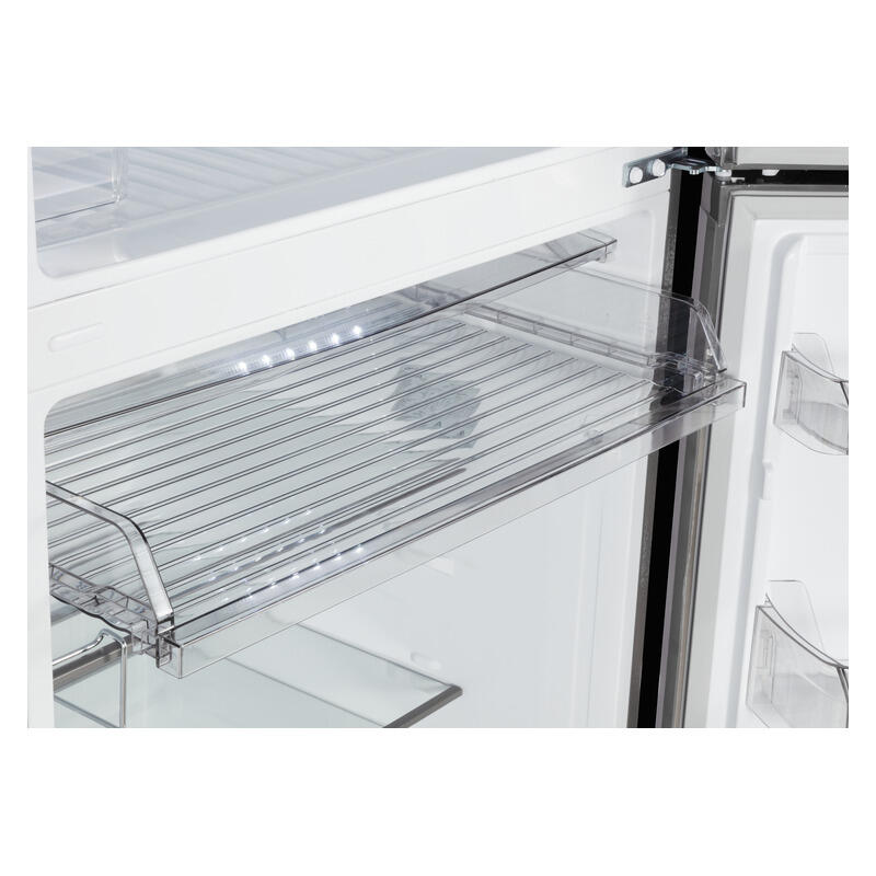 CHiQ 515L Top Mount Fridge Freezer - White