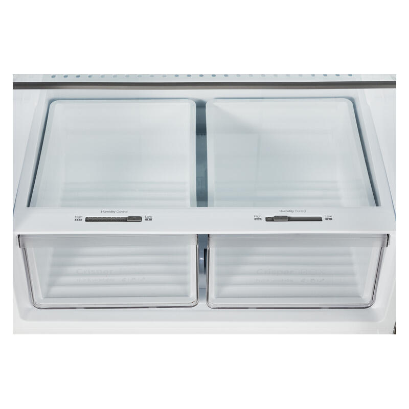 CHiQ 515L Top Mount Fridge Freezer - White