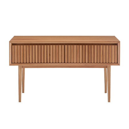 Cleo 130cm 2 Drawer Timber Hall Table - Natural