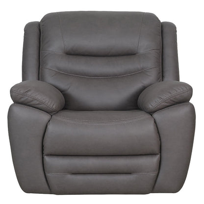 Cleveland Electric Recliner Fabric Armchair - Dark Grey