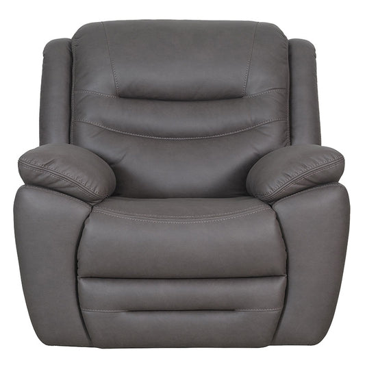 Cleveland Electric Recliner Fabric Armchair - Dark Grey