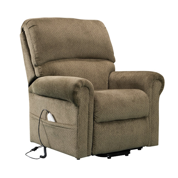 Clifton Lift & Recline Fabric Armchair - Forest