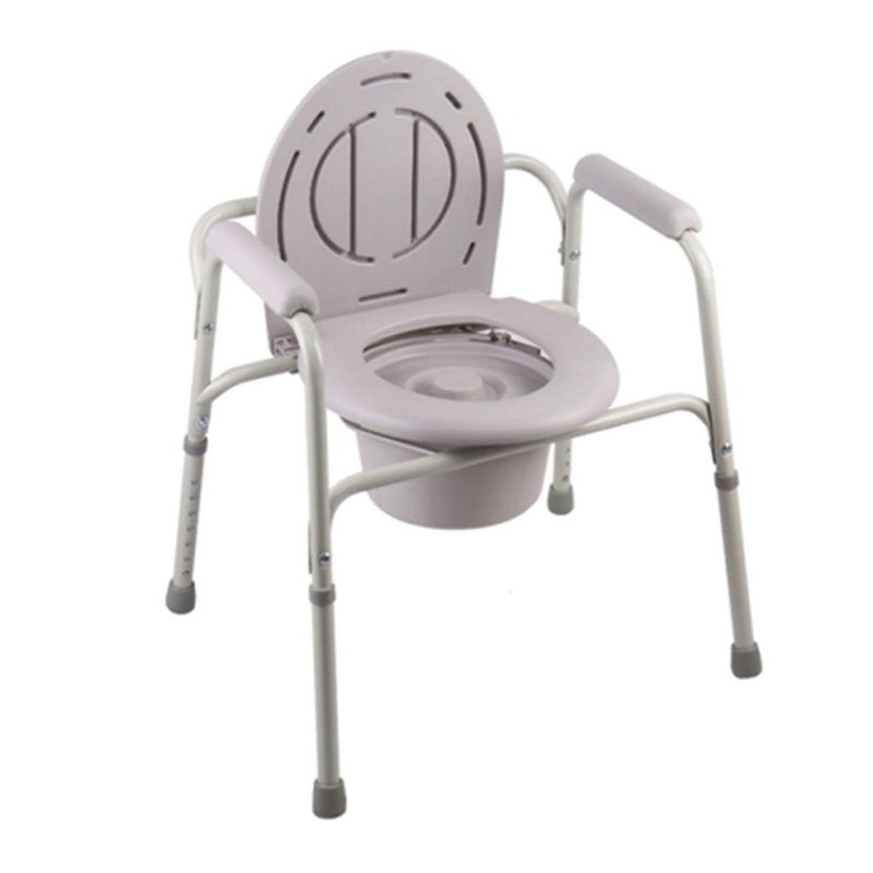 Zoom Mobility Commode Chair - Aluminium