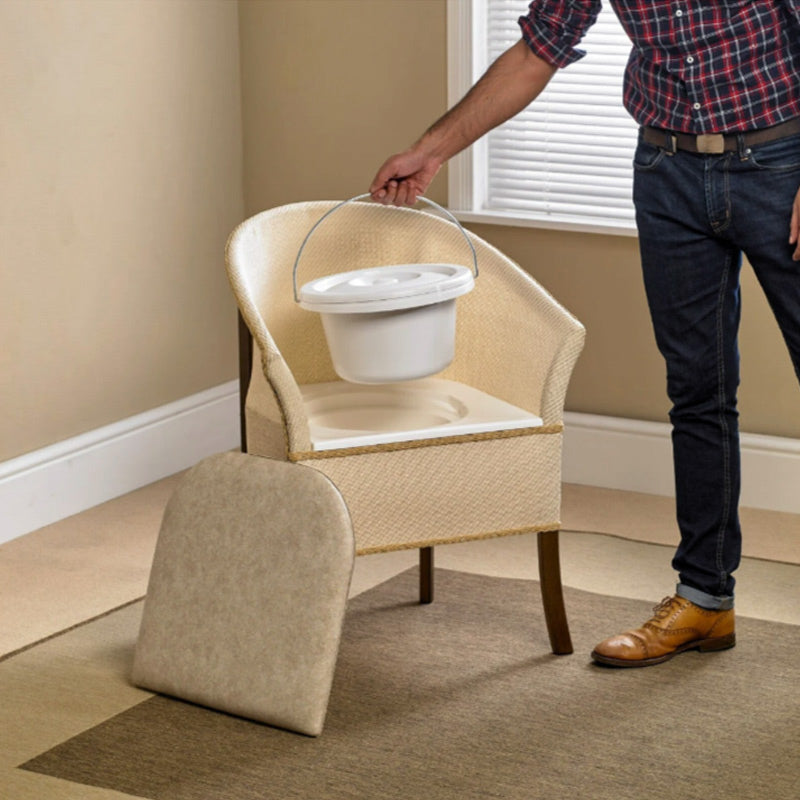 Homecraft Commode Wicker Chair
