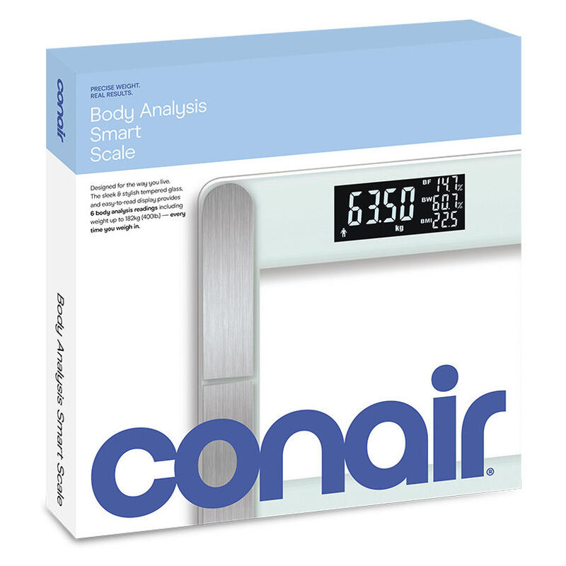 Conair Body Analysis Smart Personal Weighing Scale