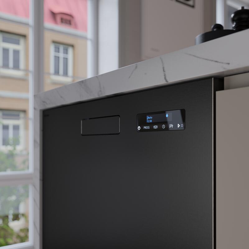 ASKO 60cm 16 Place Classic Dishwasher - Black Steel
