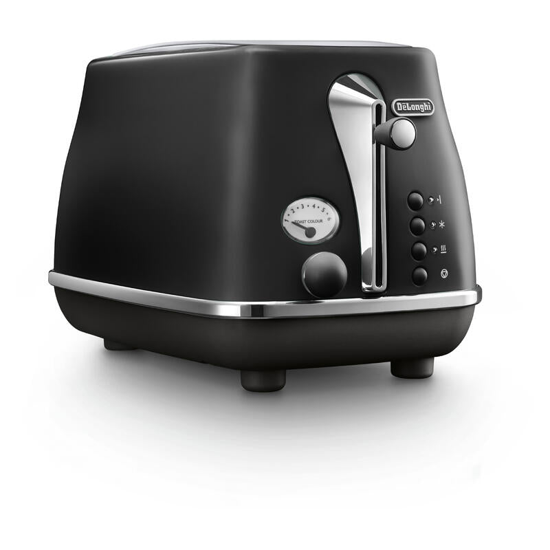 Delonghi Icona Capitals 2-Slice Toaster - Edinburgh Black