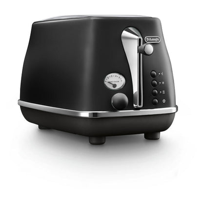 Delonghi Icona Capitals 2-Slice Toaster - Edinburgh Black