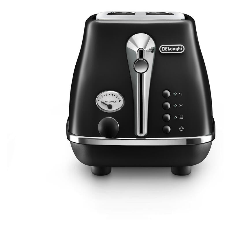 Delonghi Icona Capitals 2-Slice Toaster - Edinburgh Black