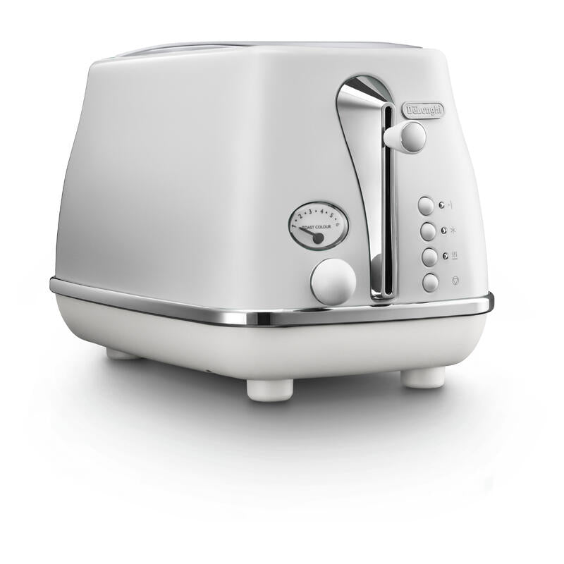 DeLonghi Icona Capitals 2-Slice Toaster - Helsinki White