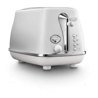 DeLonghi Icona Capitals 2-Slice Toaster - Helsinki White