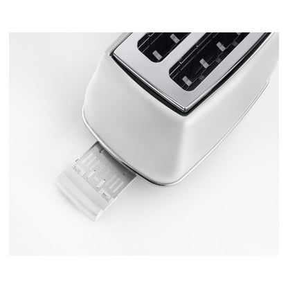DeLonghi Icona Capitals 2-Slice Toaster - Helsinki White