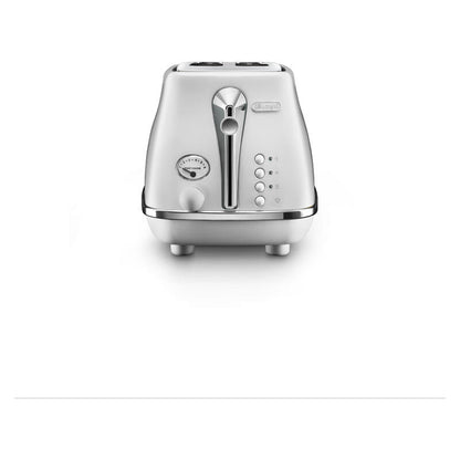 DeLonghi Icona Capitals 2-Slice Toaster - Helsinki White