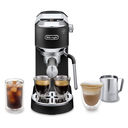 Delonghi Dedica Duo Manual Coffee Machine with Cold Brew - Black