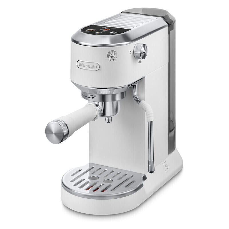 Delonghi Dedica Duo Manual Coffee Machine with Cold Brew - White