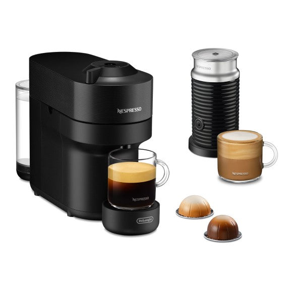 DeLonghi Nespresso Vertuo Pop Capsule Coffee Machine - Black