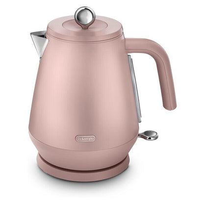DeLonghi Eclecttica 1.7L Kettle and 2 Slice Toaster Breakfast Pack - Pink