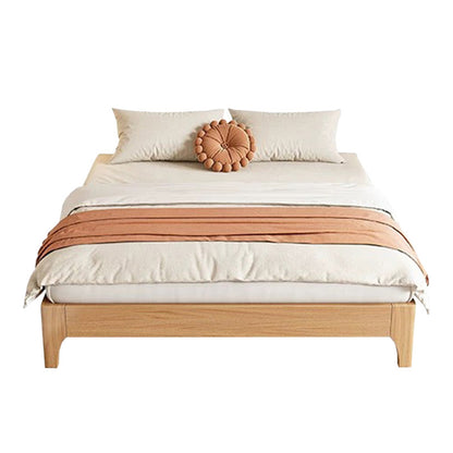 Dino Queen Timber Bed Base - Natural