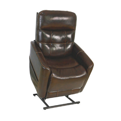 Theorem  Ealing Lift & Recline Leather Armchair - Walnut