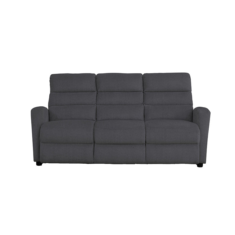 Echo 3 +1+1 Fabric Recliner Lounge Suite - Charcoal