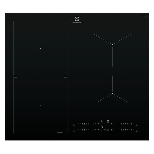 Electrolux 60cm 4 Zone Induction Cooktop - SenseFry - Black (Series 700)