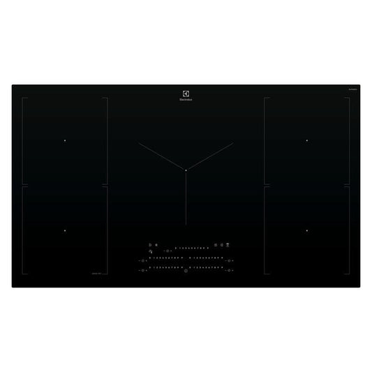 Electrolux 90cm 5 Zone Induction Cooktop - SenseFry - Black (Series 700)