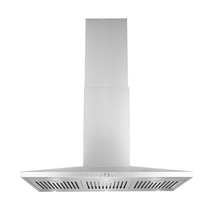 Emilia Glem 90cm Pyramid Wall Mounted Rangehood - Stainless Steel